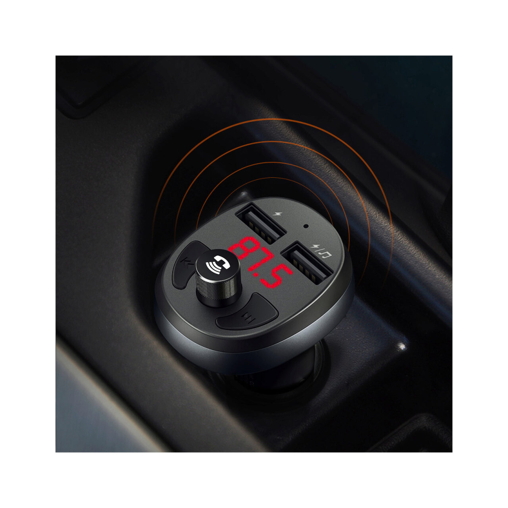 Mcdodo Modulator Bluetooth Dual USB FM Black [7]