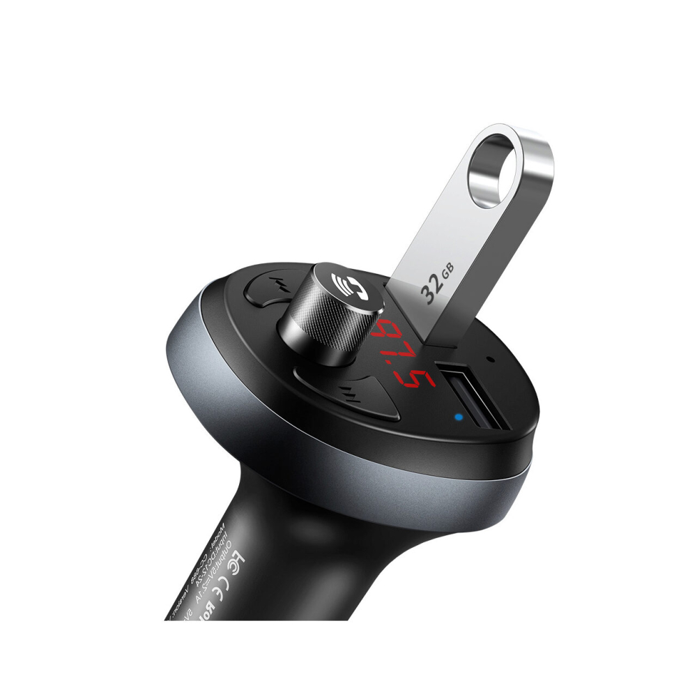 Mcdodo Modulator Bluetooth Dual USB FM Black [10]