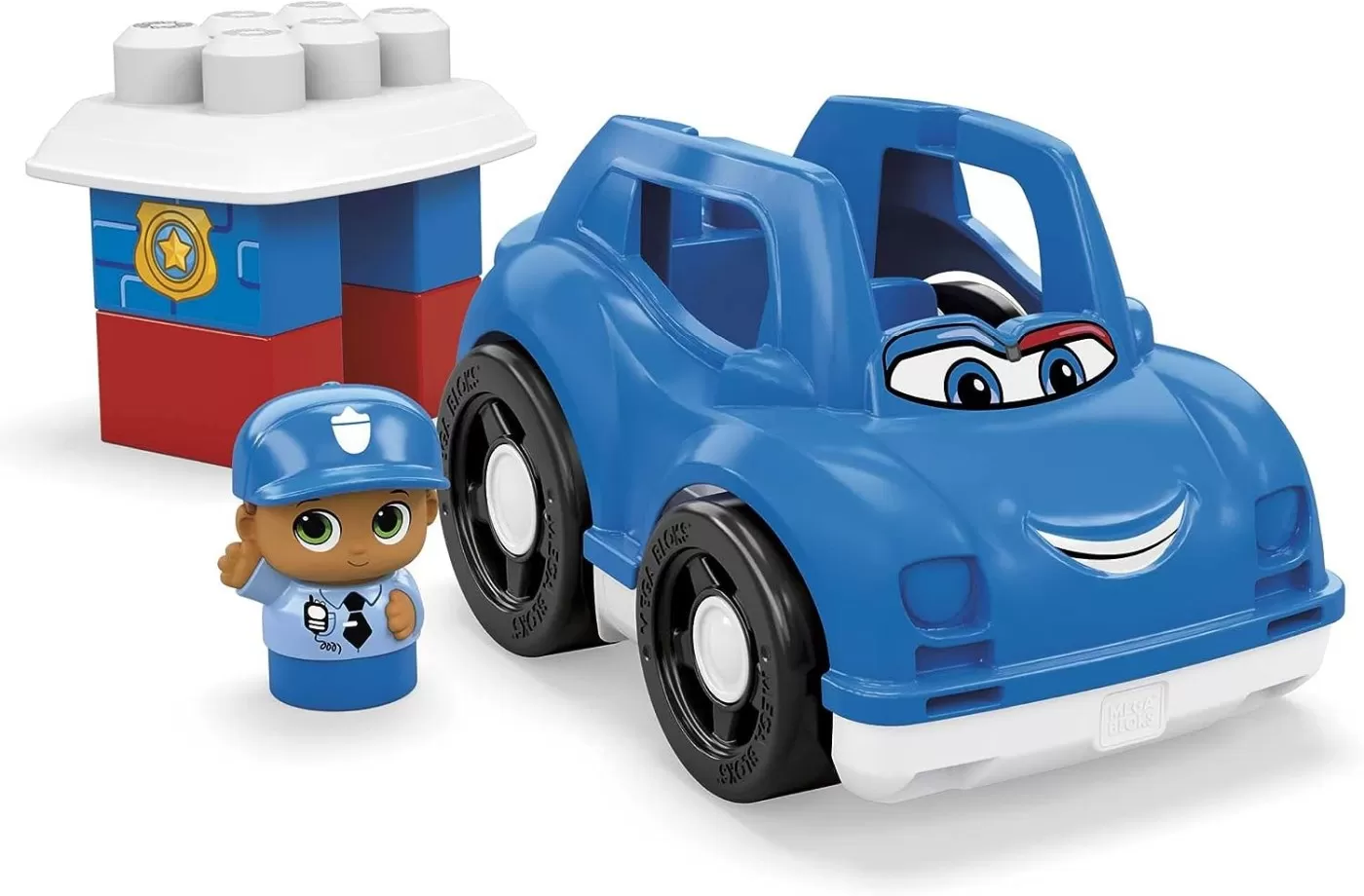 Mega bloks first builders vehicul peter police, varsta de la 1 an la 5 ani [6]