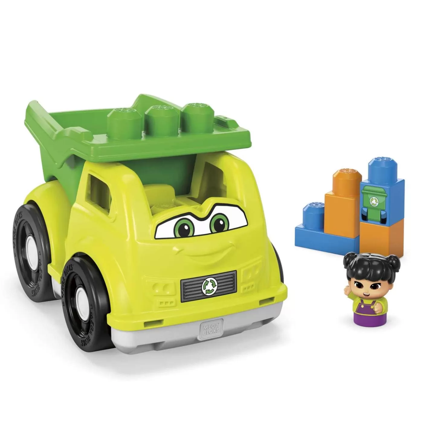 Mega bloks first builders vehiculul de reciclat a lui raphy, varsta de la 1 an la 5 ani [2]