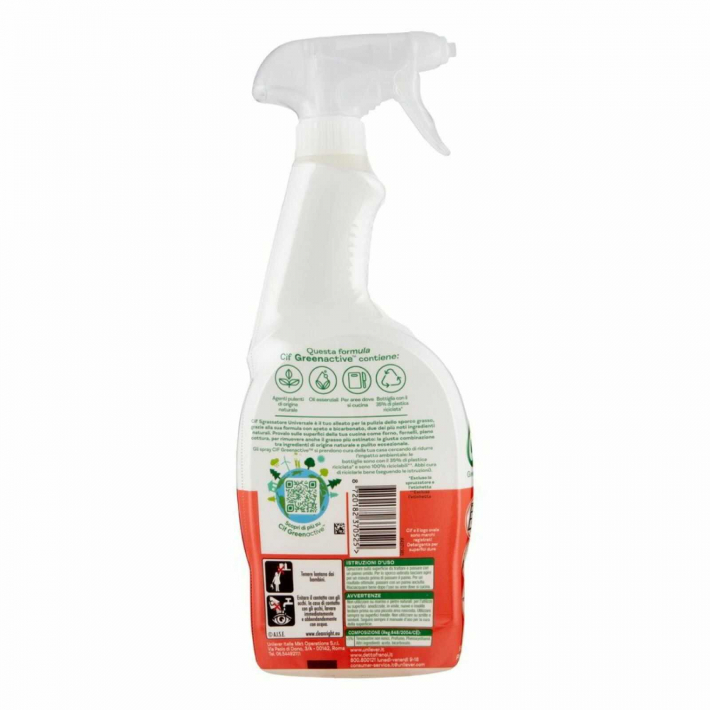 12x Cif Spray Degresant Otet si Bicarbonat 650ml – Pachet Profesional [3]