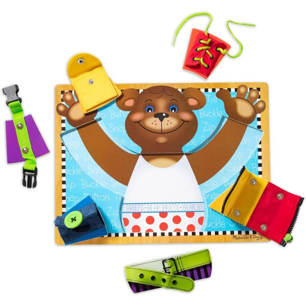 Melissa and doug set de joaca abilitati de baza din lemn copii varsta 3 ani - 7 ani [2]