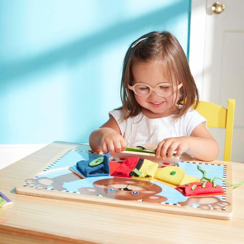 Melissa and doug set de joaca abilitati de baza din lemn copii varsta 3 ani - 7 ani [3]