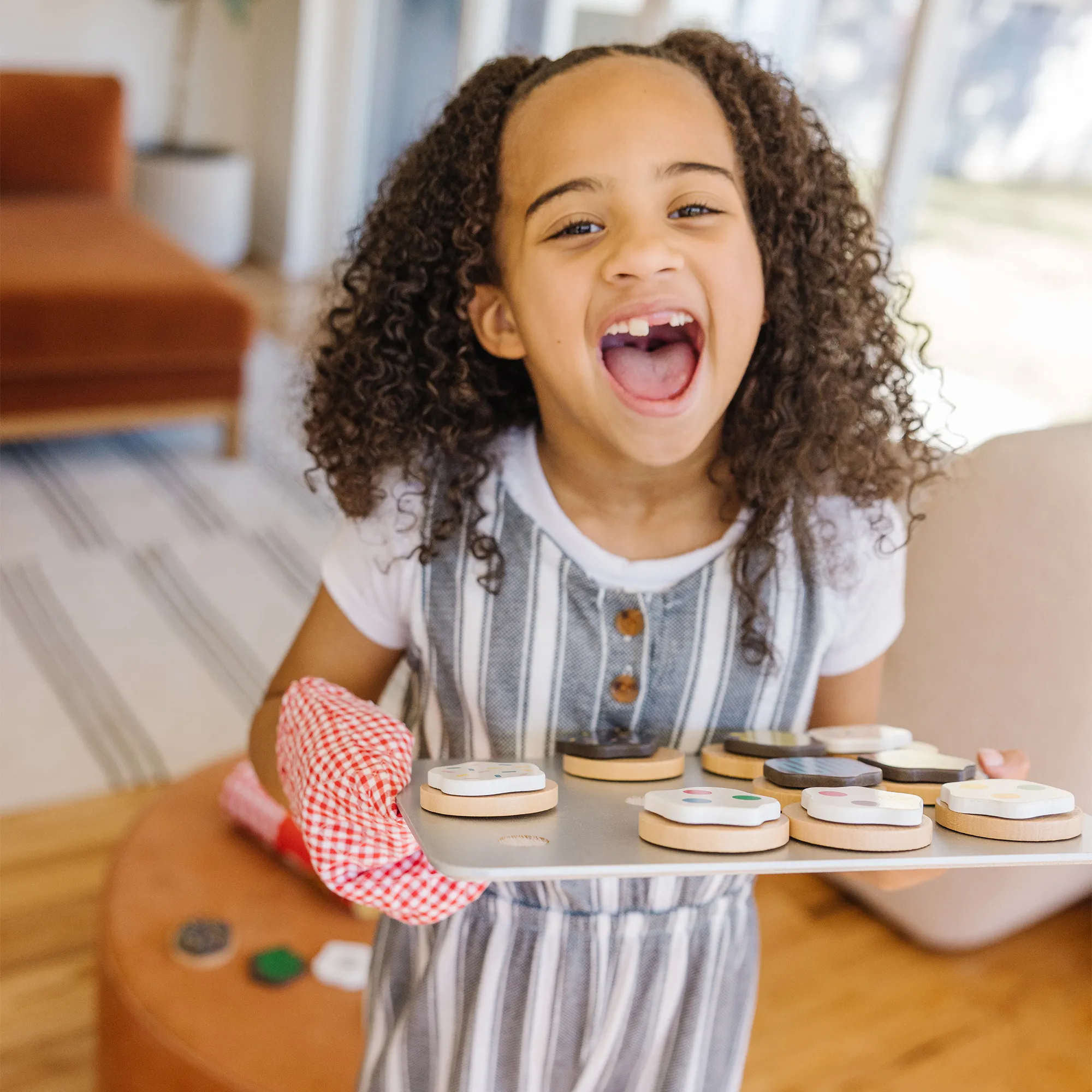 Melissa and doug set de joaca fursecuri din lemn, copii varsta 3 ani pana la 7 ani [4]