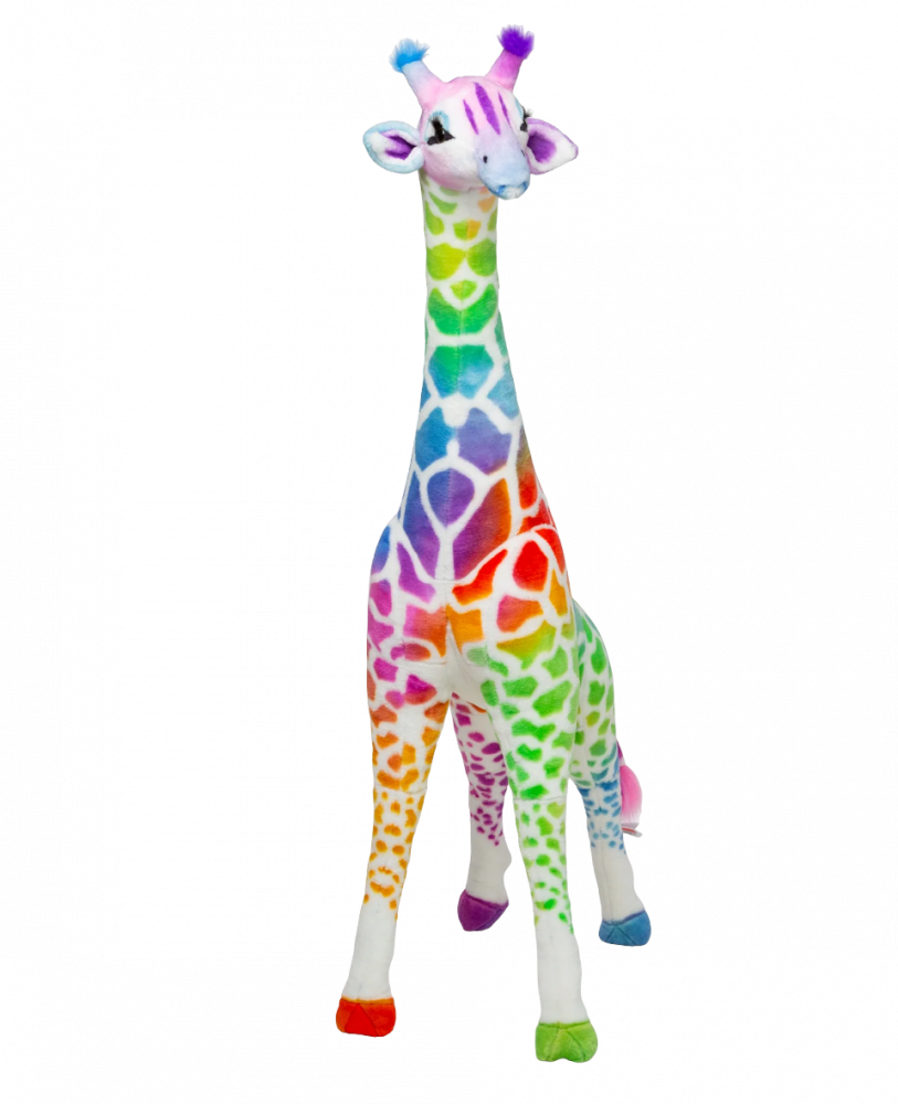 Melissa&Doug - Girafa gigant din plus Rainbow [1]