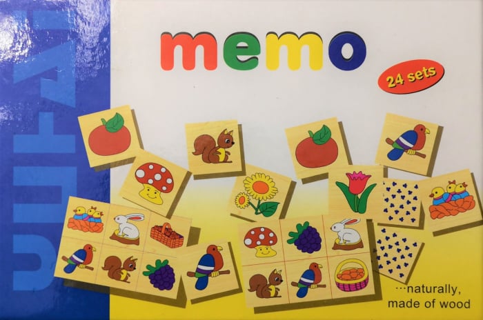 Joc MEMO - joc educativ pentru memorie si asociere, 24 piese. [1]
