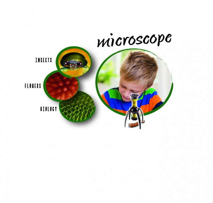 Microscop portabil, mareste de 10 ori, Navir, 5 ani+, varsta 3 - 6, 6 - 9 ani, Baiat, Fata [3]