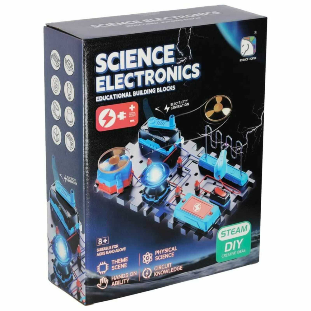 Set STEM electrician copii 8 ani+, Little Electrical Engineer, circuite electrice [13]