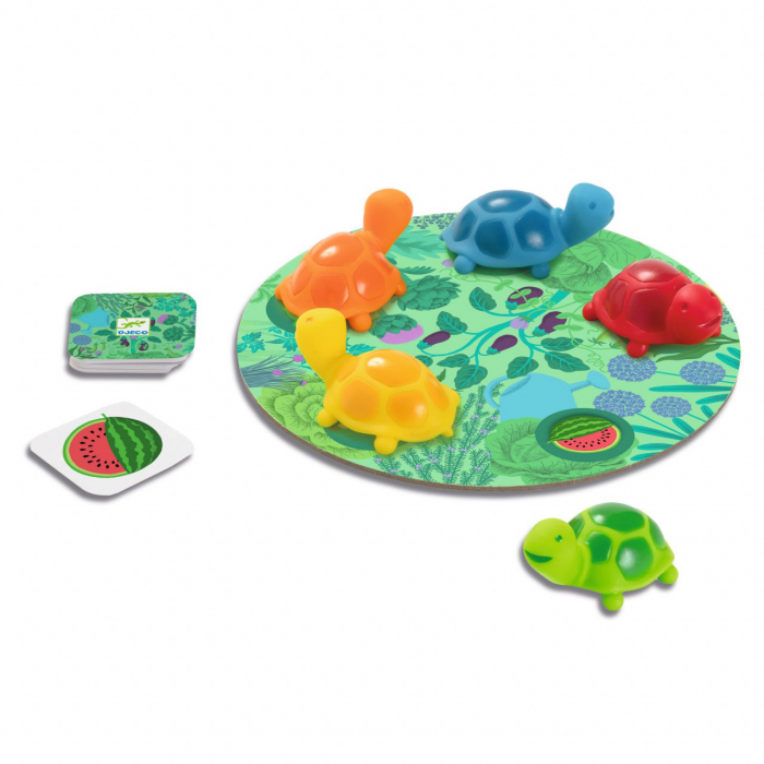 Little Memo Garden, Micul Joc de memorie cu testoase, Djeco, varsta 1 - 3, 3 - 6 ani, Baiat, Fata [2]