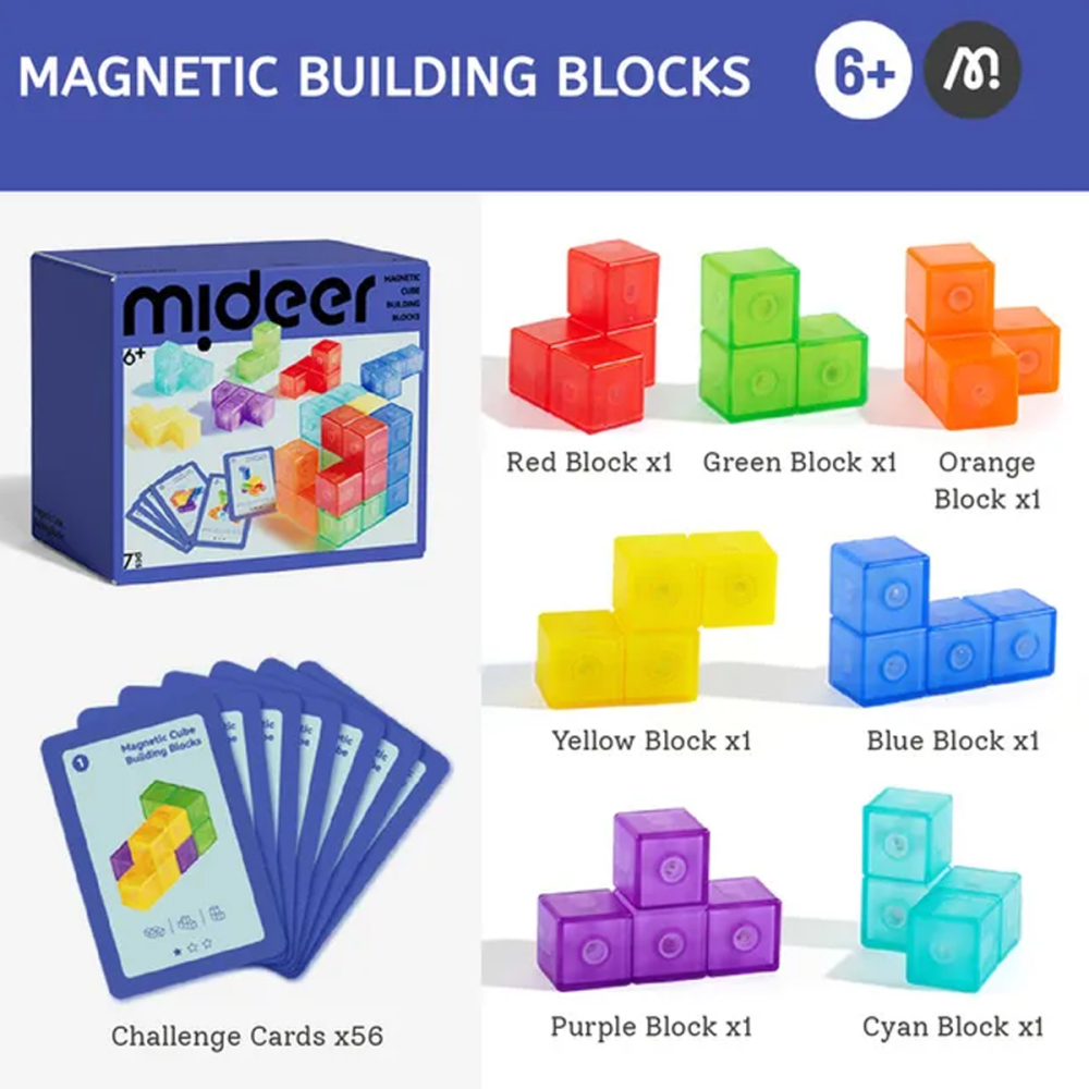 mideer Magnetic Cube Building Blocks [2]