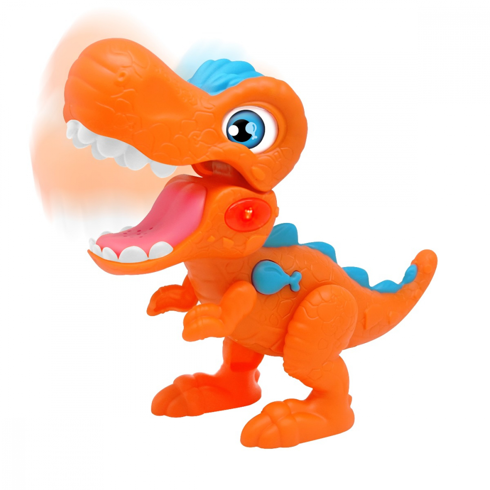 Mighty Megasaur - Dinozaur Junior cu lumini si sunete, diverse culori varsta 2-3 ani ,3-5 ani, Baieti [10]