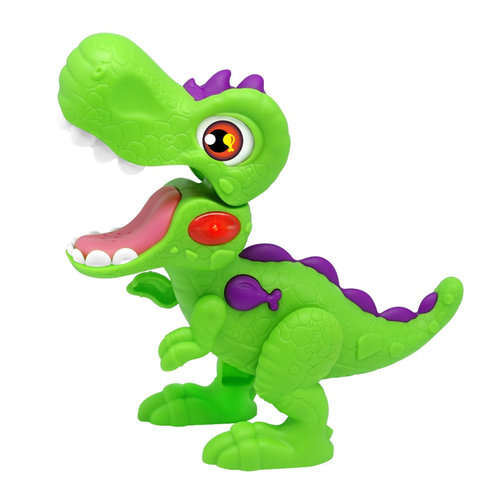 Mighty Megasaur - Dinozaur Junior cu lumini si sunete, diverse culori varsta 2-3 ani ,3-5 ani, Baieti [7]