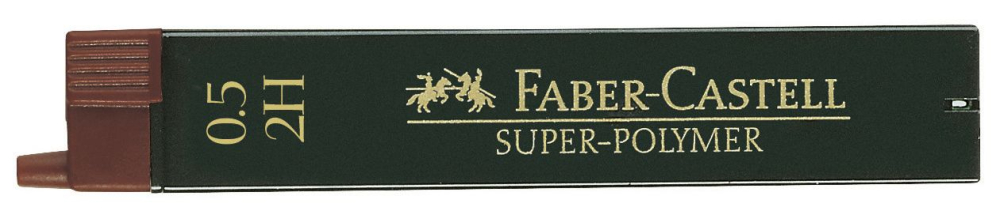 Mina creion 0.5mm 2h super-polymer faber-castell [2]