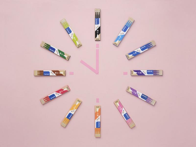 Mina roller 0.7mm caisa 3/set frixion pilot [4]