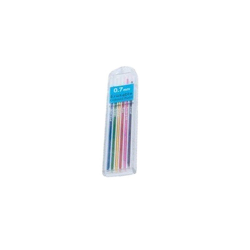 Mine creion mecanic CNX Color PL046, 0.7mm, HB, set 12 buc (2 x 6 culori) [4]