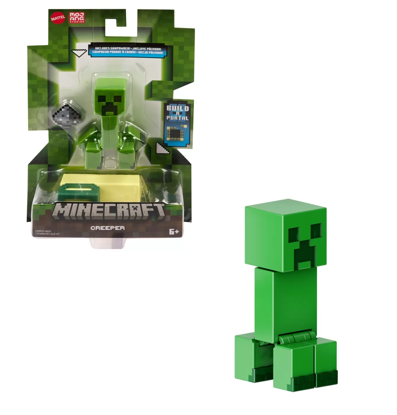 Minecraft craft a block figurina 8cm creeper, varsta de la 6 ani la 12 ani [3]