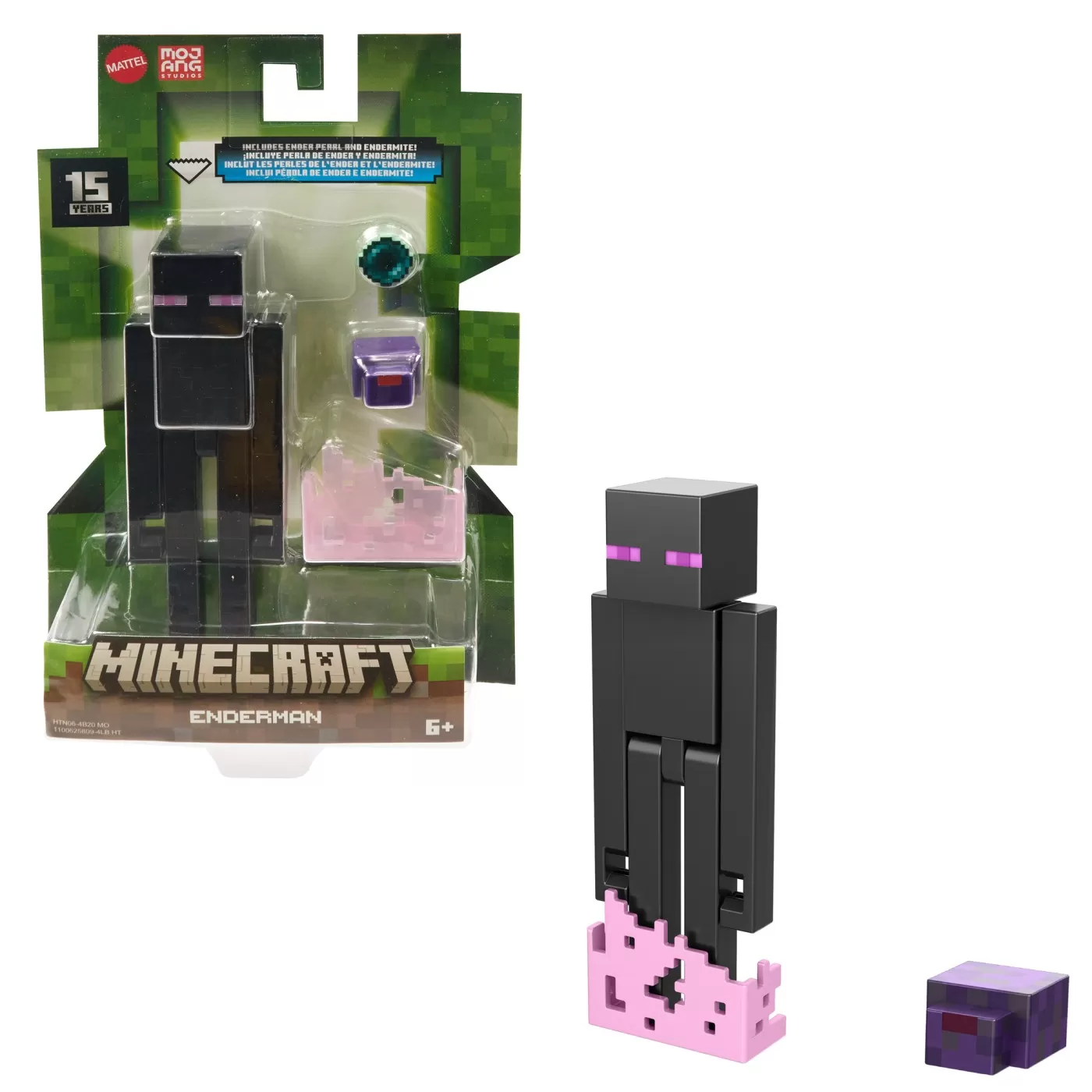 Minecraft, Craft a Block, Figurina Enderman, 8 cm, varsta de la 6 ani la 12 ani [6]