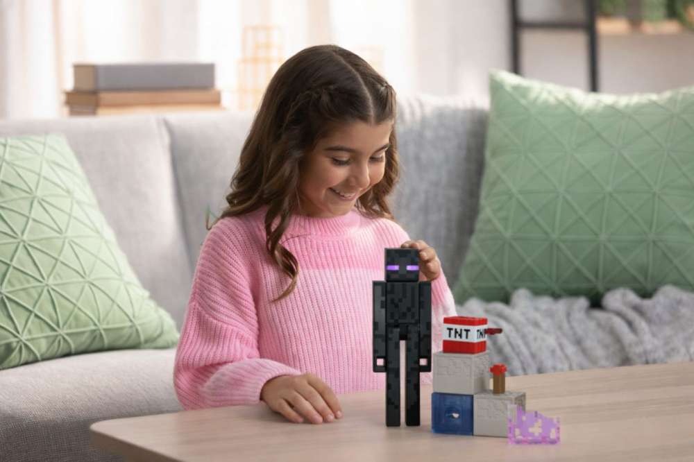 Minecraft craft a block figurina enderman 8cm copii cu varsta peste 6 ani [3]