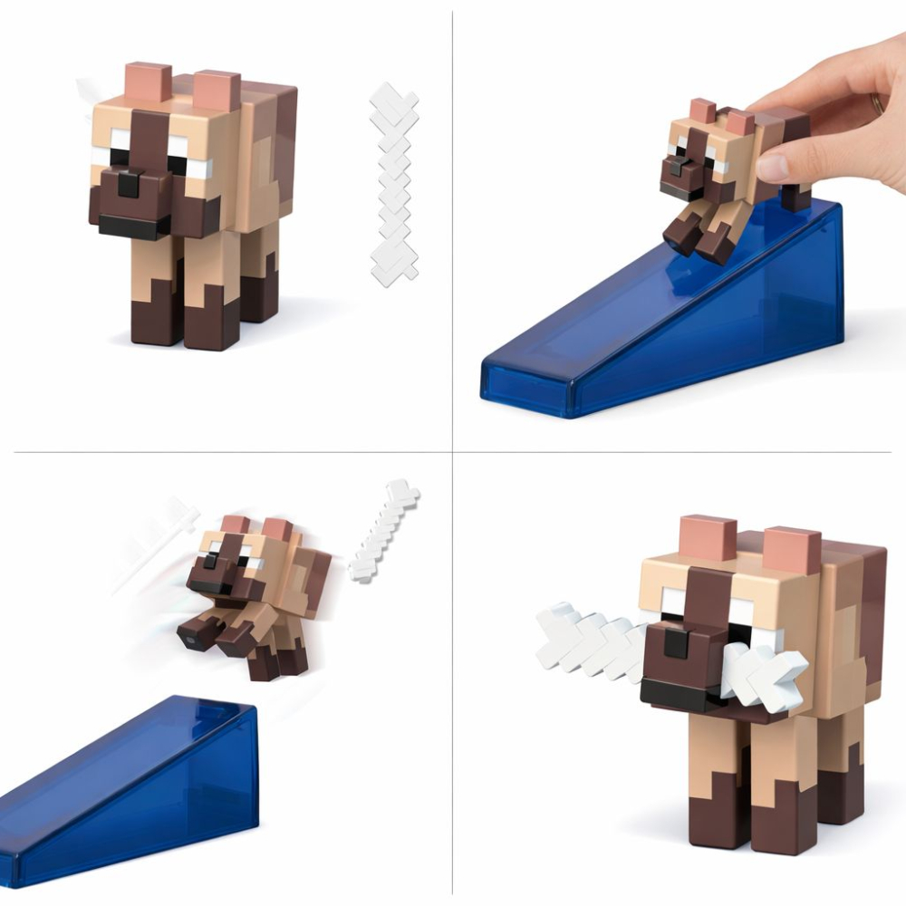 Minecraft craft a block figurina lup 8cm copii cu varsta peste 6 ani [5]