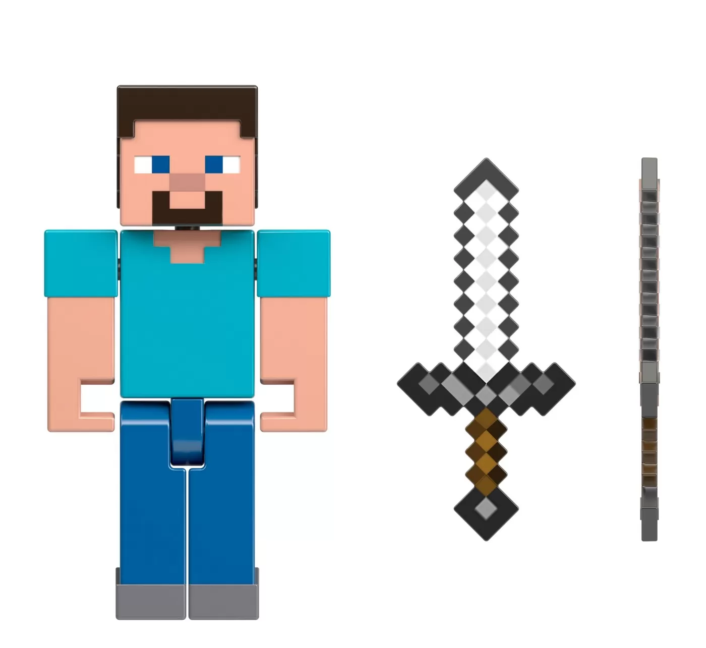 Minecraft craft a block figurina steve 8cm, varsta de la 6 ani la 12 ani [2]
