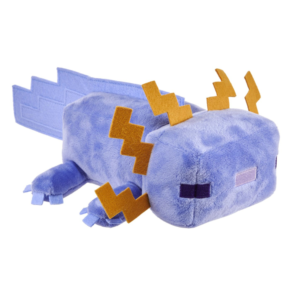 Minecraft figurina de plus axolotl albastru 20cm copii varsta 3 ani - 7 ani [2]