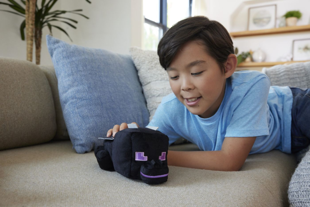 Minecraft figurina de plus dragonul ender 20cm copii varsta 3 ani - 7 ani [3]