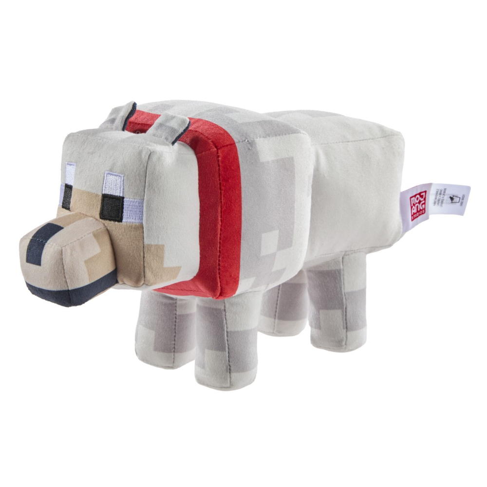 Minecraft figurina de plus lup 20cm copii varsta 3 ani - 7 ani [4]