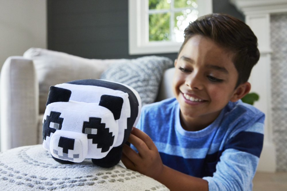 Minecraft figurina de plus panda 20cm copii varsta 3 ani - 7 ani [3]