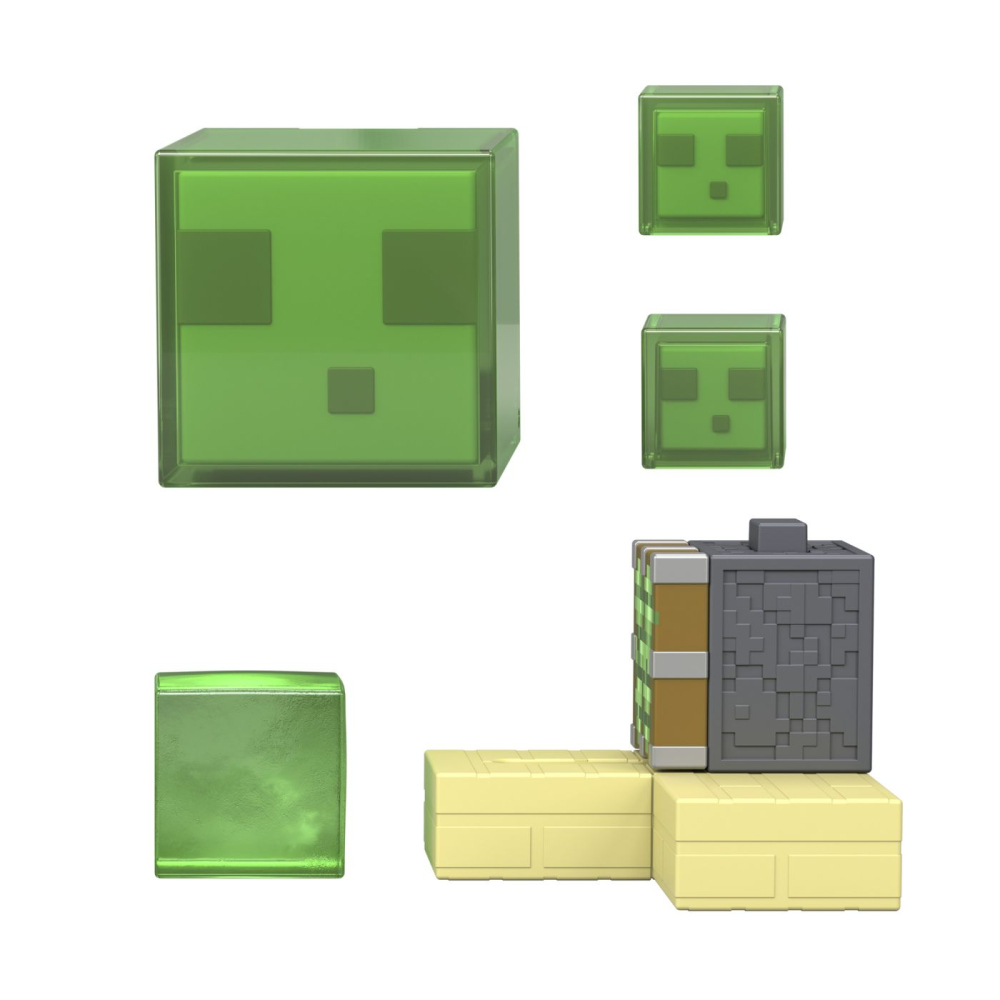 Minecraft redstone charged set capcana cu piston lipicios figurina cu accesorii [6]
