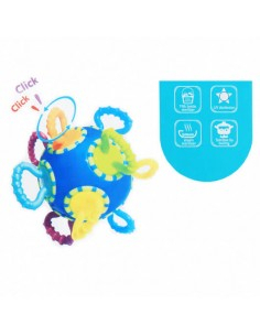 Minge interactiva, multicolora, jucarii pentru bebelusi click click. [4]