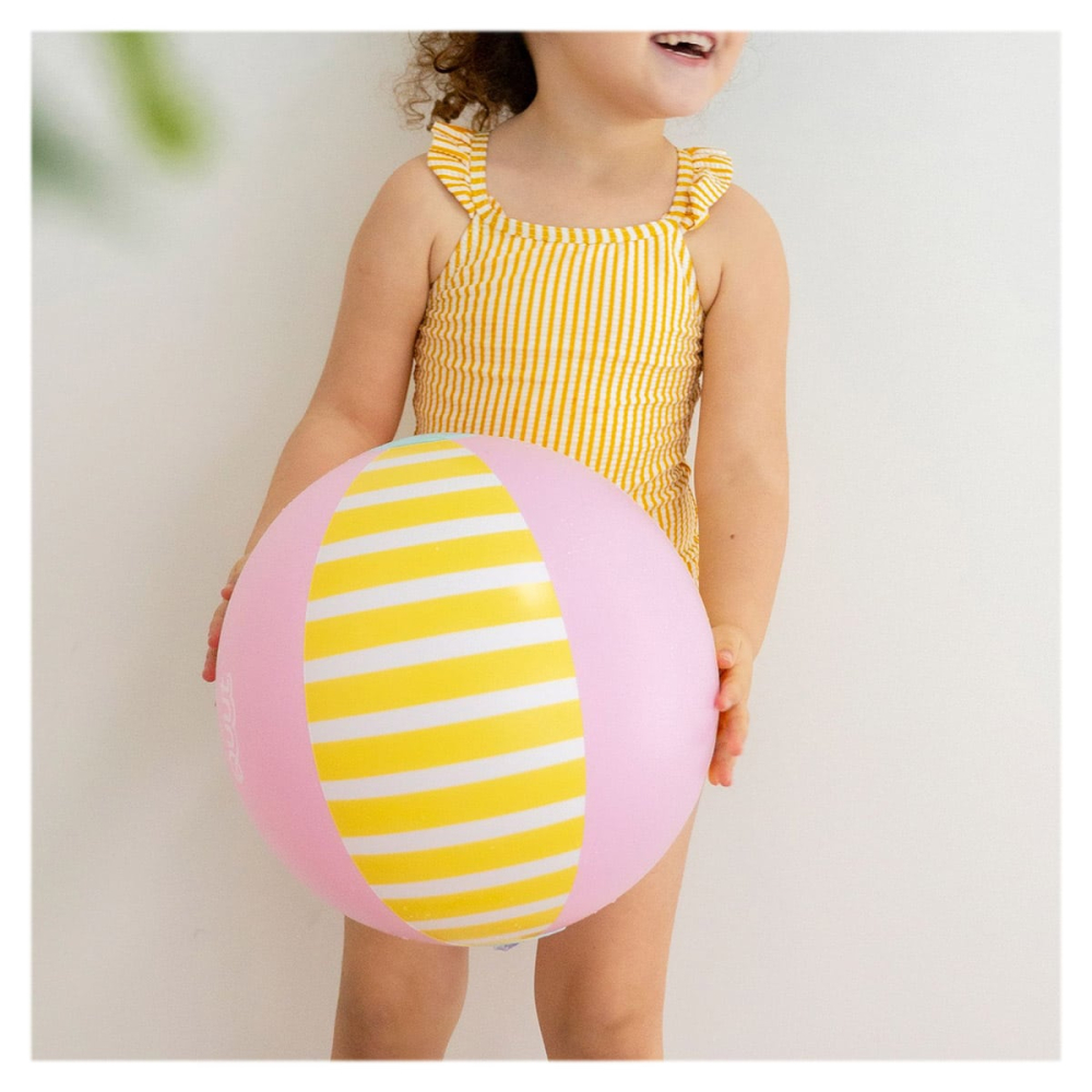 Minge gonflabila de plaja, roz, Quut Toys, copii varsta 1-7 ani [3]