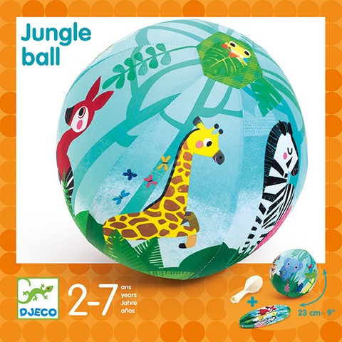 Minge usoara - Jungla pe balon, 23 cm diametru, Djeco [2]