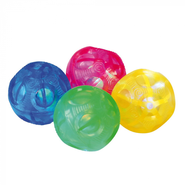 Mingi senzoriale cu lumini intermitente, 4 buc., TickiT, 1-7 ani [1]