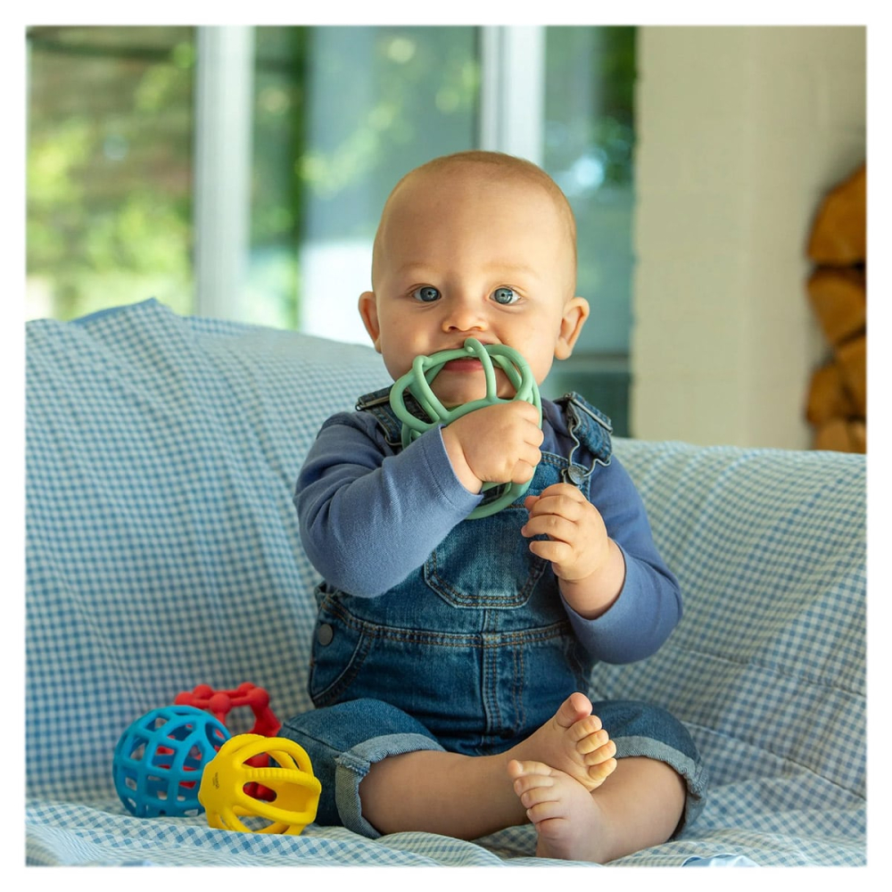 Mingi senzoriale flexibile din silicon, SiliSoft, copii varsta 0-3 ani [2]