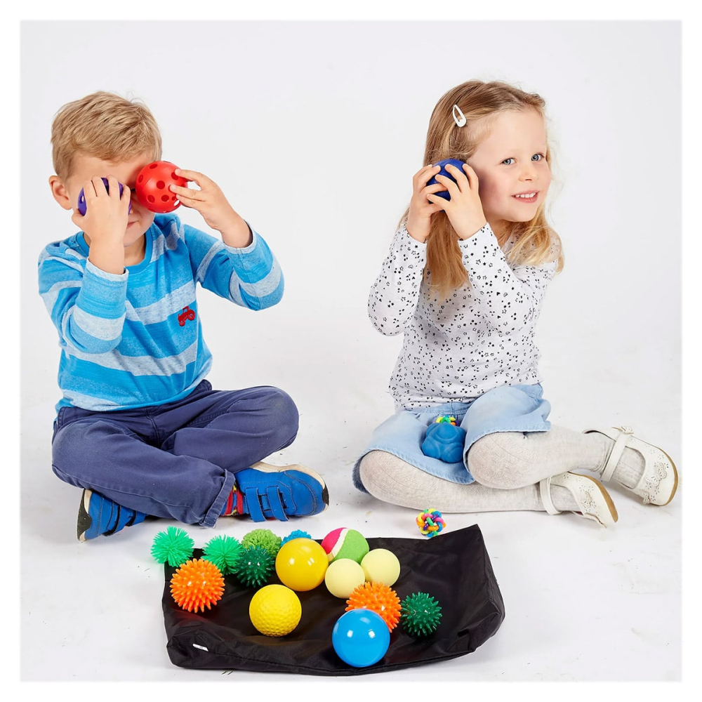 Mingi senzoriale, set 20 bucati, Tickit, copii varsta 3-7 ani [3]