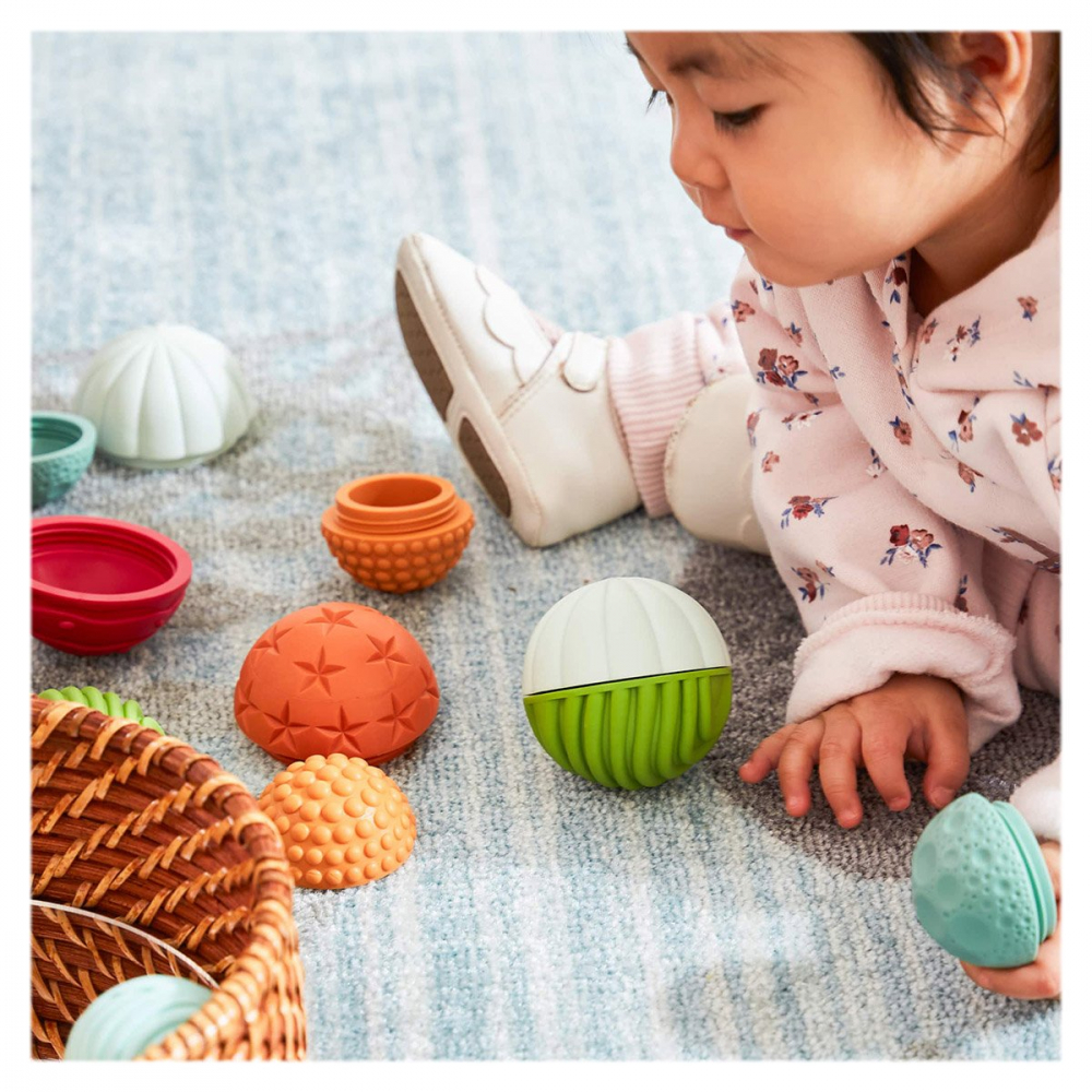 Mingi texturate Mix and Match, Guidecraft, 0-3 ani [5]