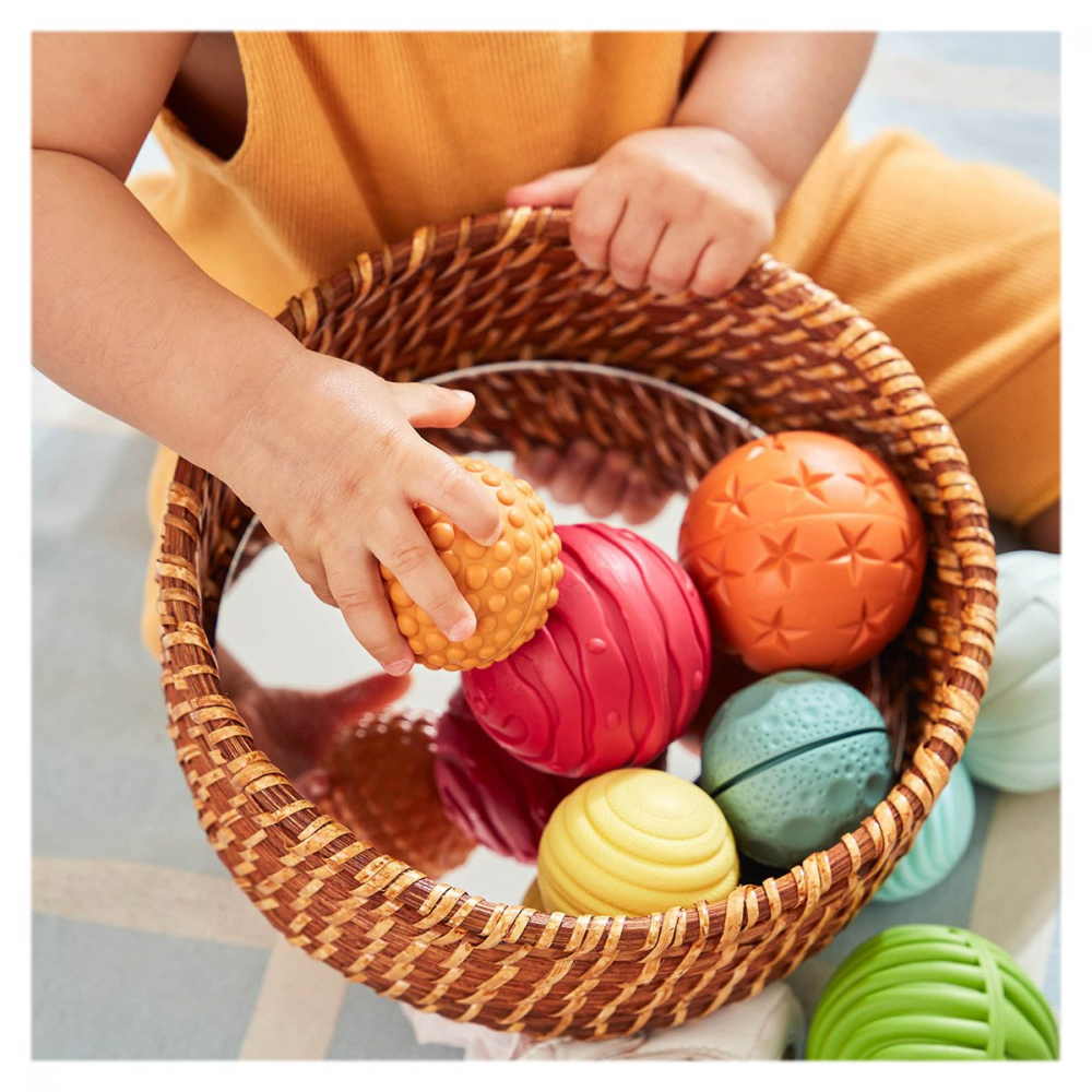 Mingi texturate Mix and Match, Guidecraft, 0-3 ani [2]