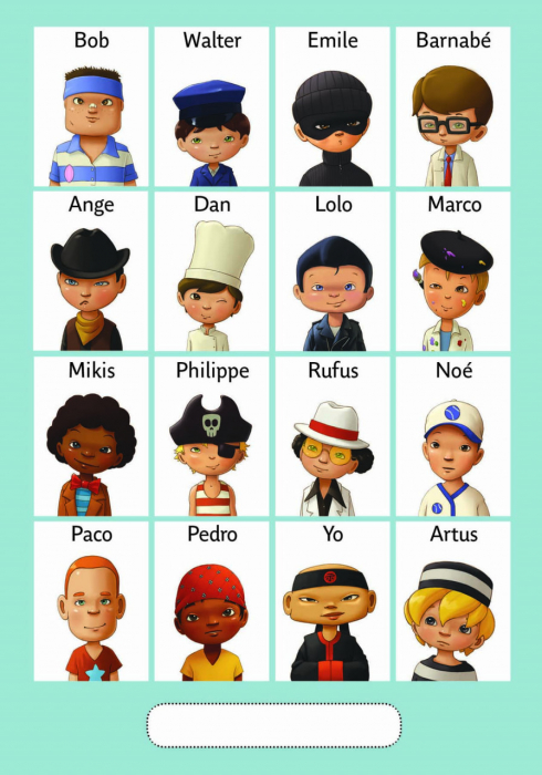 Mini logix, ghiceste personajul, joc de societate, Djeco [2]