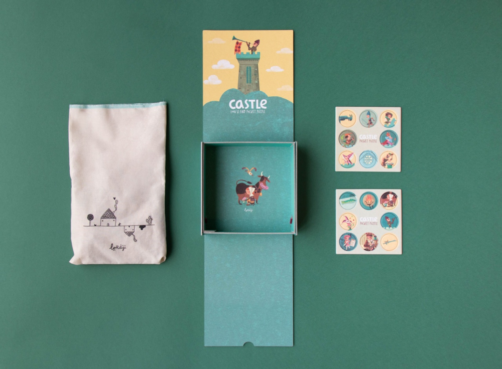 Mini puzzle Castel, Londji, varsta 3 - 6, 6 - 9 ani, Baiat, Fata [5]