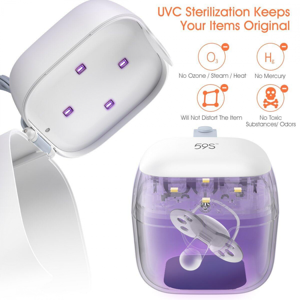 Mini sterilizator UV (Roz) [5]