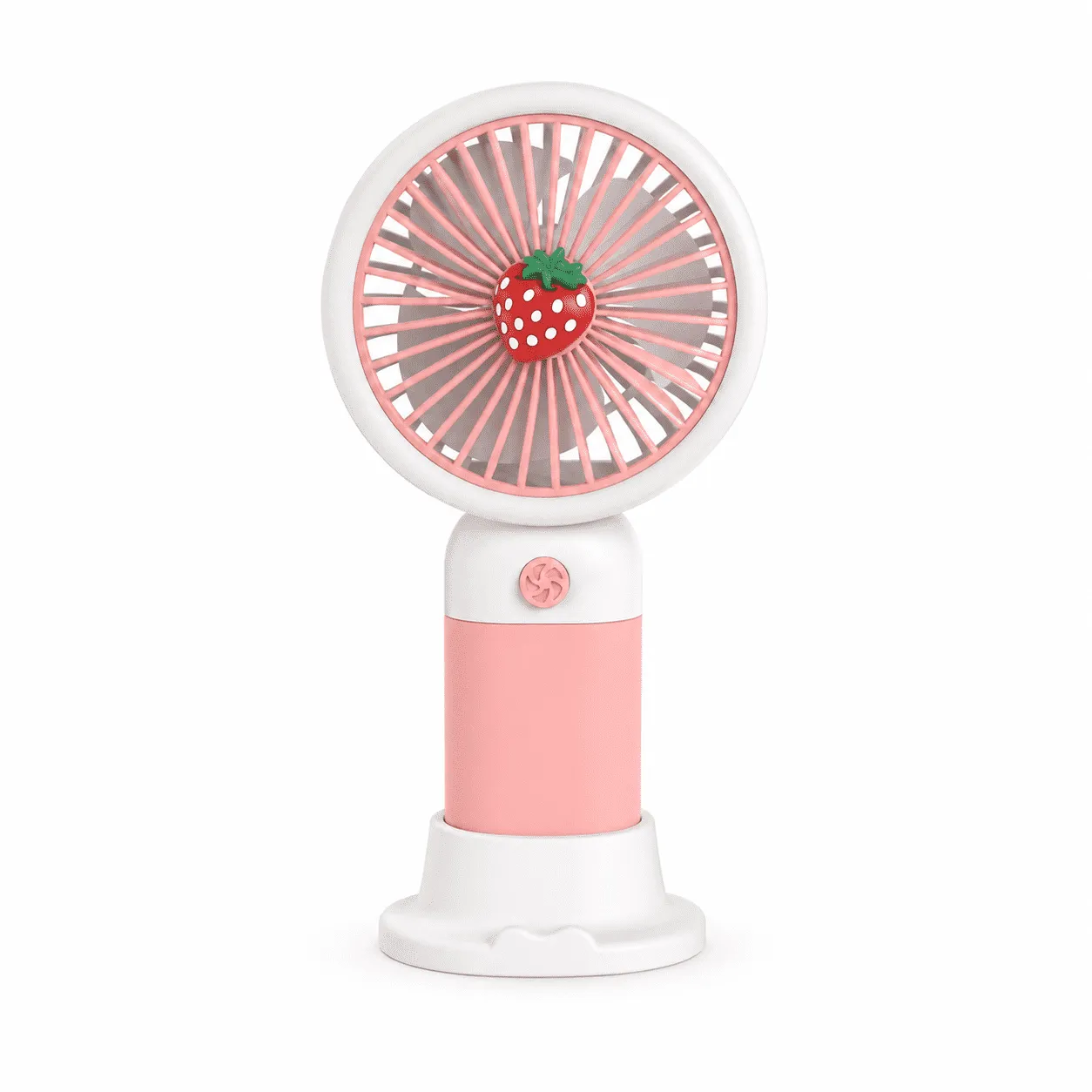 Mini Ventilator Portabil cu Suport, Reincarcabil USB, Silentios, 3 Viteze [3]