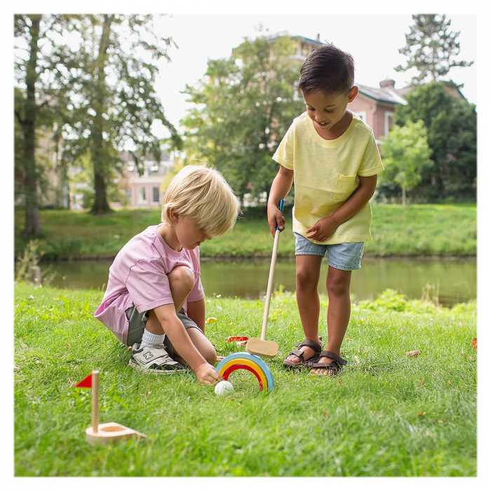 Minigolf, set din lemn, BS Toys, 4+ ani [2]