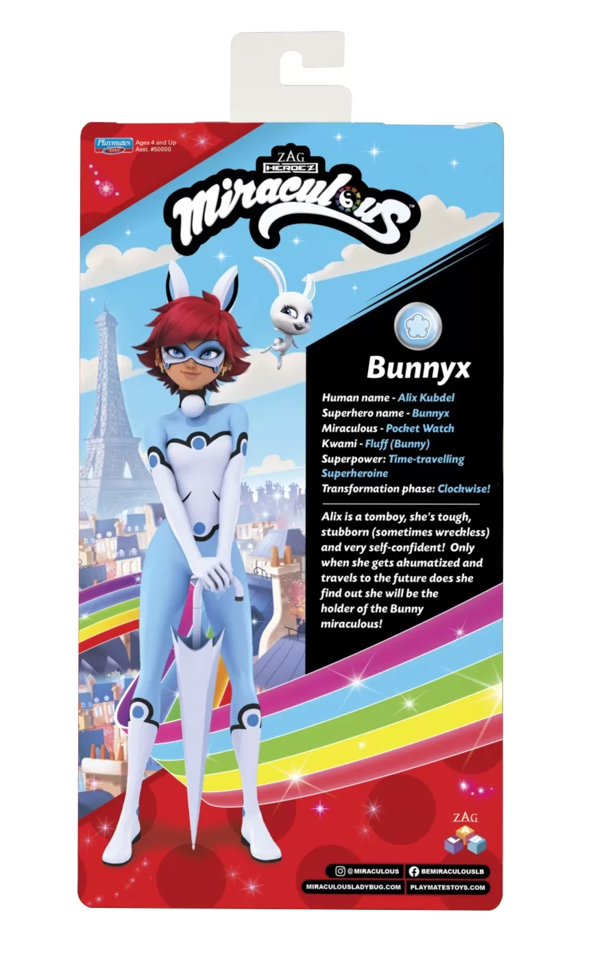 Miraculos buburuza papusa bunnyx 30cm, varsta de la 4 ani la 8 ani [6]