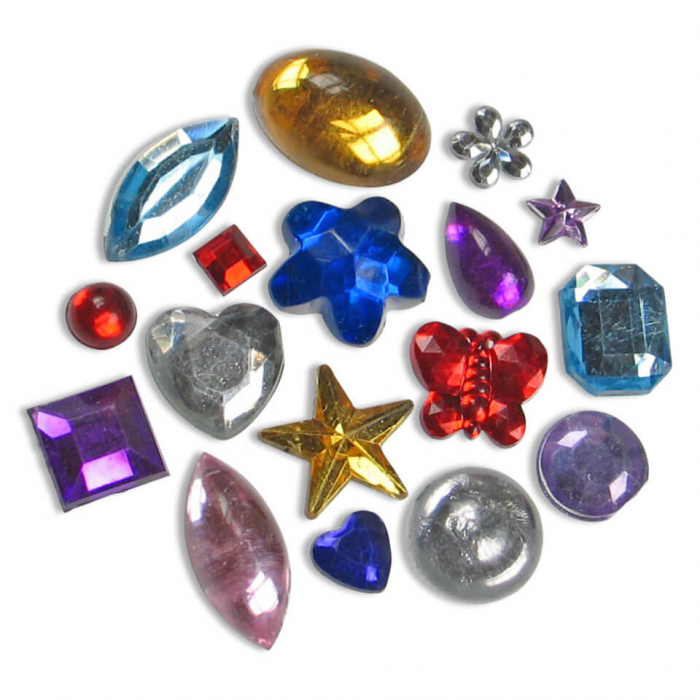 Mix semisfere colorate, 6-18mm, 30 gr, 600 buc [2]