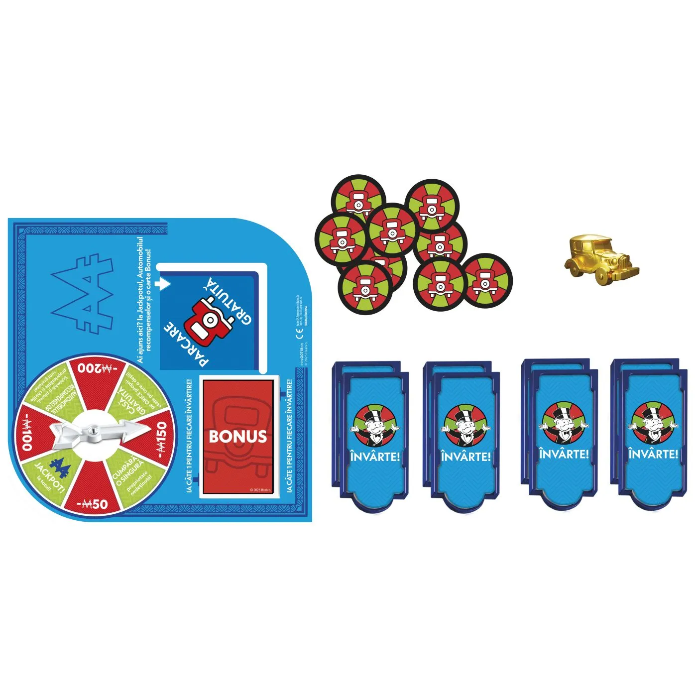 Monopoly extensie jackpot de parcare gratuita pentru jocul monopoly in limba romana,  8 -+15 ani [2]