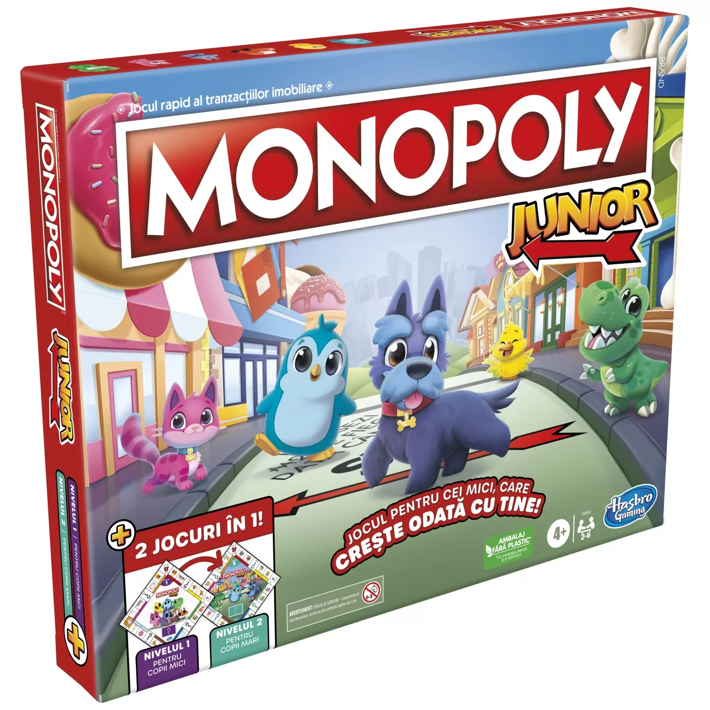 Joc Monopoly Junior Discover, 4 ani+, varsta de la 4 ani la 8 ani [3]