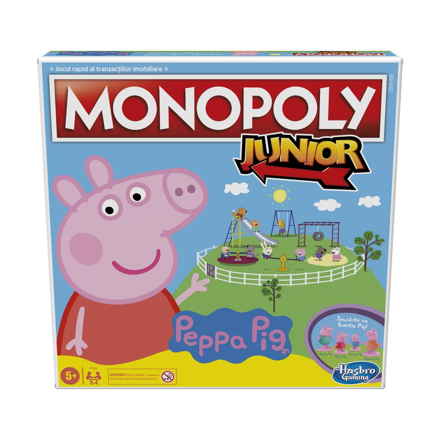 Joc Monopoly Junior Peppa Pig, varsta de la 5 ani la 13 ani [7]