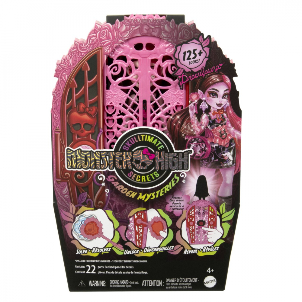 Monster high gradina de la miezul noptii papusa draculaura, varsta de la 4 ani la 8 ani [1]