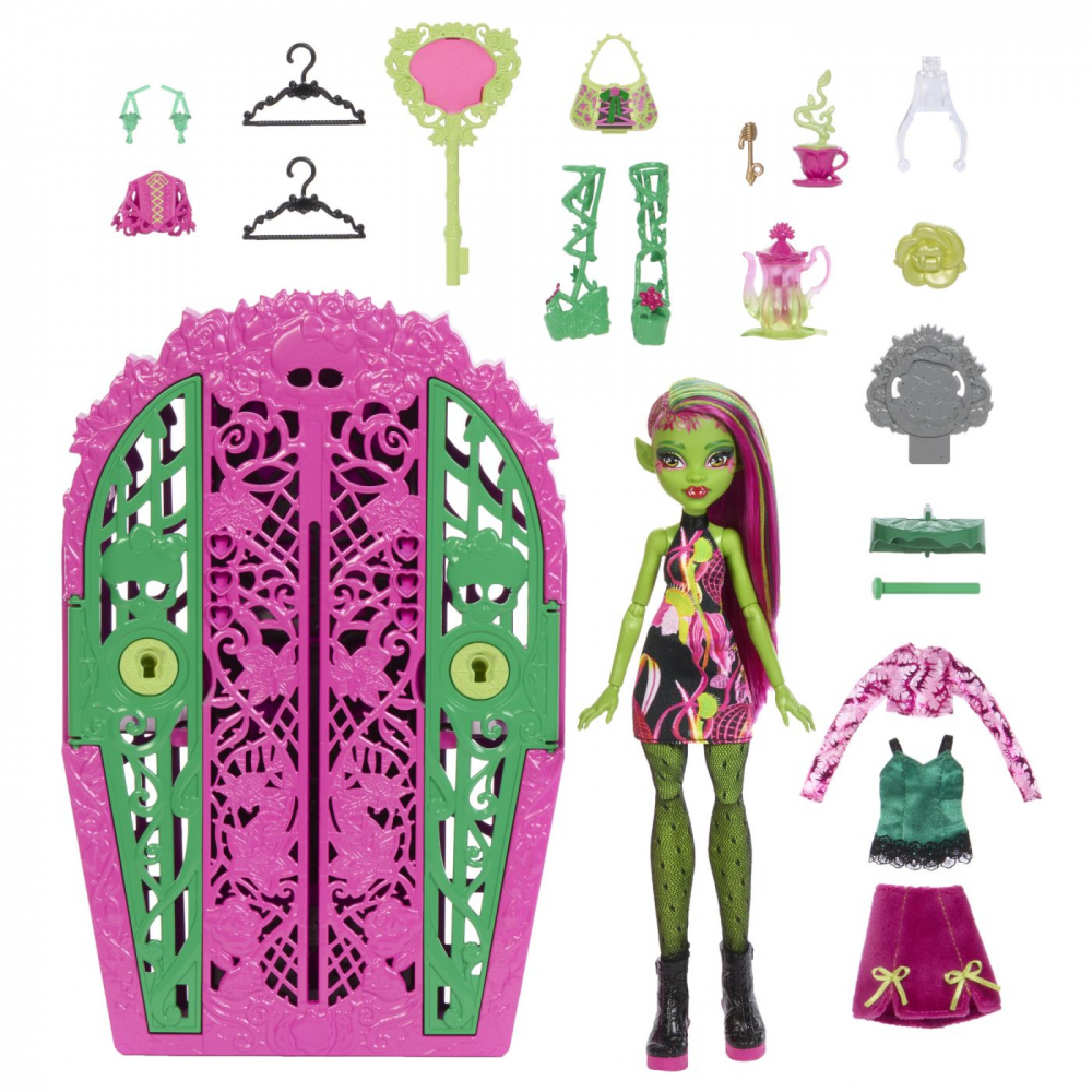 Monster high gradina de la miezul noptii papusa venus mcflytrap, varsta de la 4 ani la 8 ani [8]
