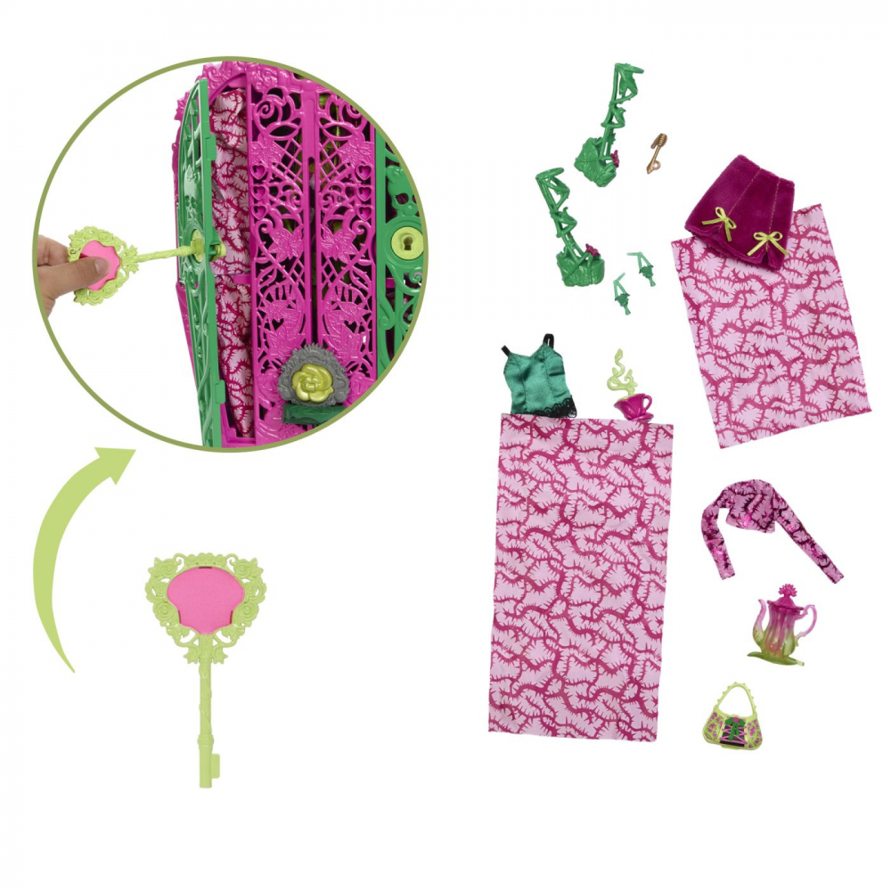 Monster high gradina de la miezul noptii papusa venus mcflytrap, varsta de la 4 ani la 8 ani [7]